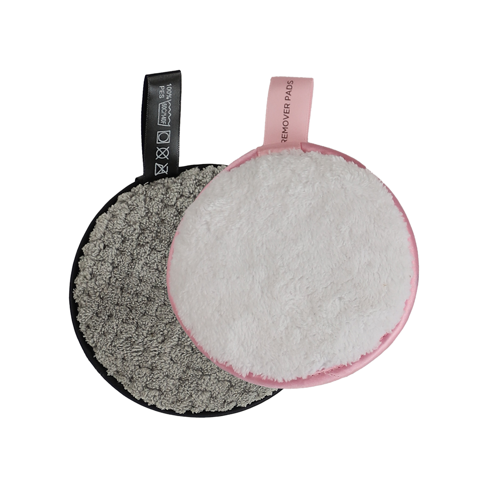 Microfiber makeup remover puff