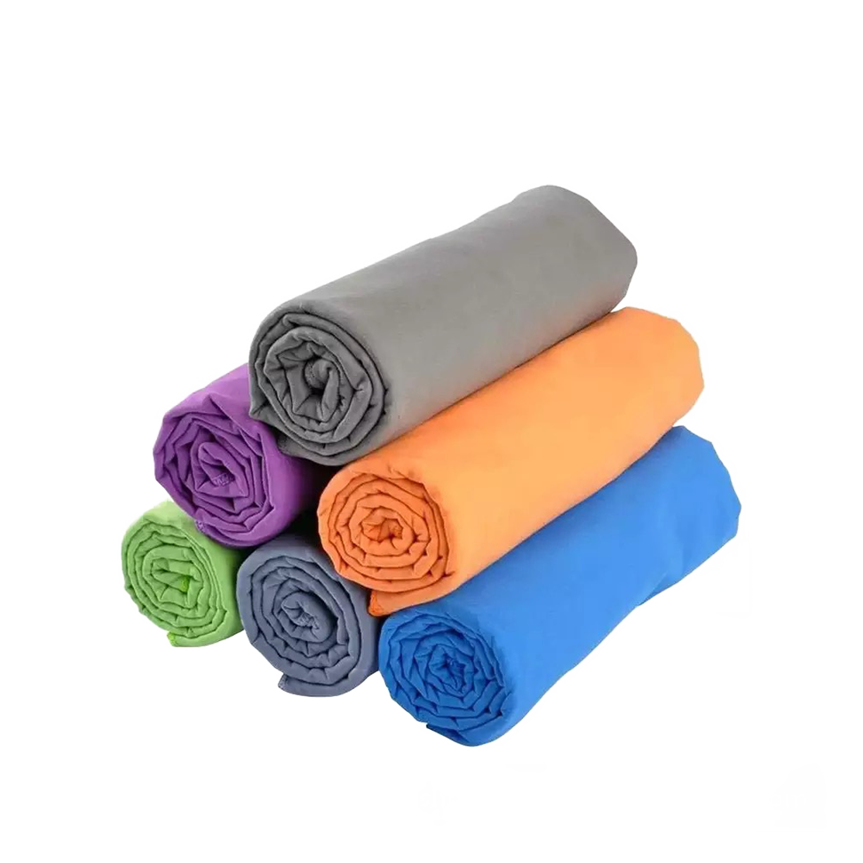 Multicolor Microfiber Yoga Towel