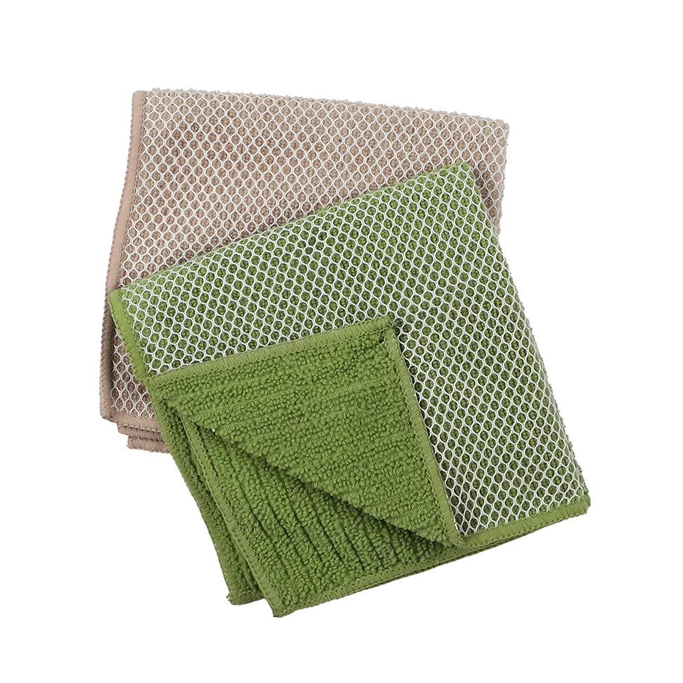 Multipurpose Microfiber Three-sided Dishwashing Towel