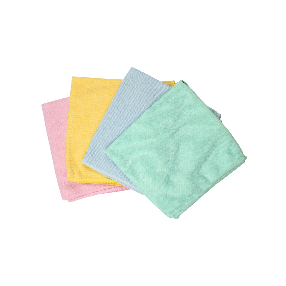Multi-purpose microfiber weft knitted towel