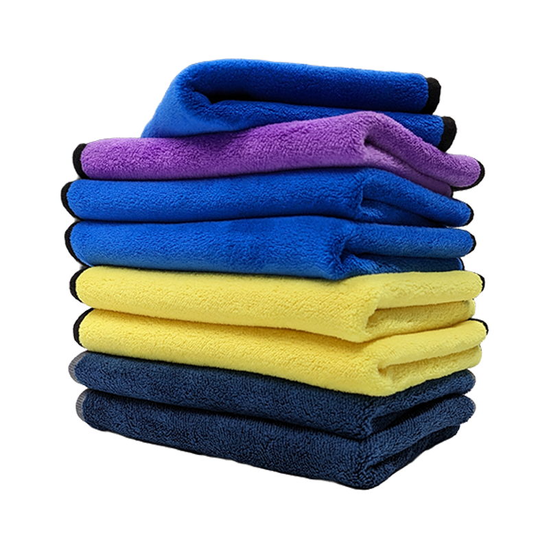 Double-Sided Thick Coral Fleece Cleaning Cloth