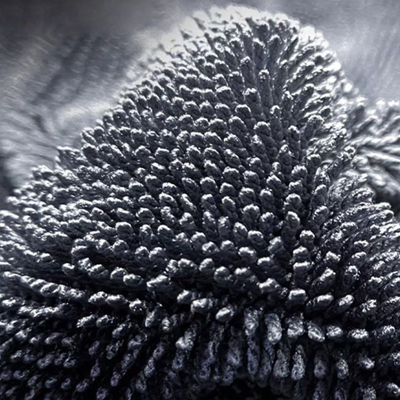 Double-Sided Twisted Loop Microfibre Towel-Twisted Braid Detail