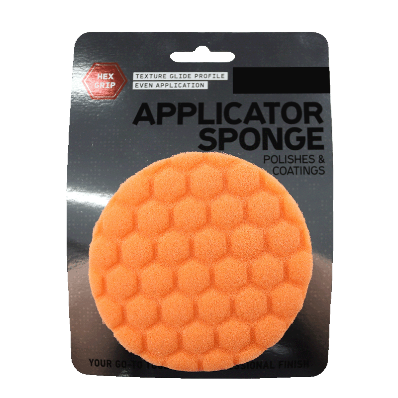 Applicator Sponge Polishes & Coatings Front Packaging