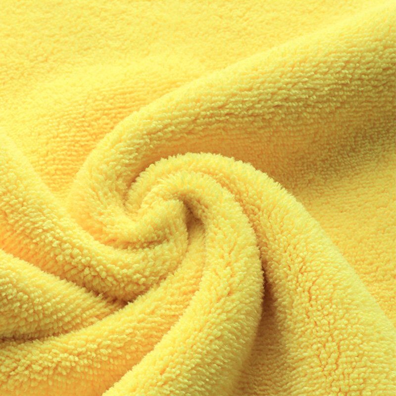 Double-Sided Thick Coral Fleece Cleaning Cloth-Coral Fleece Detail Display
