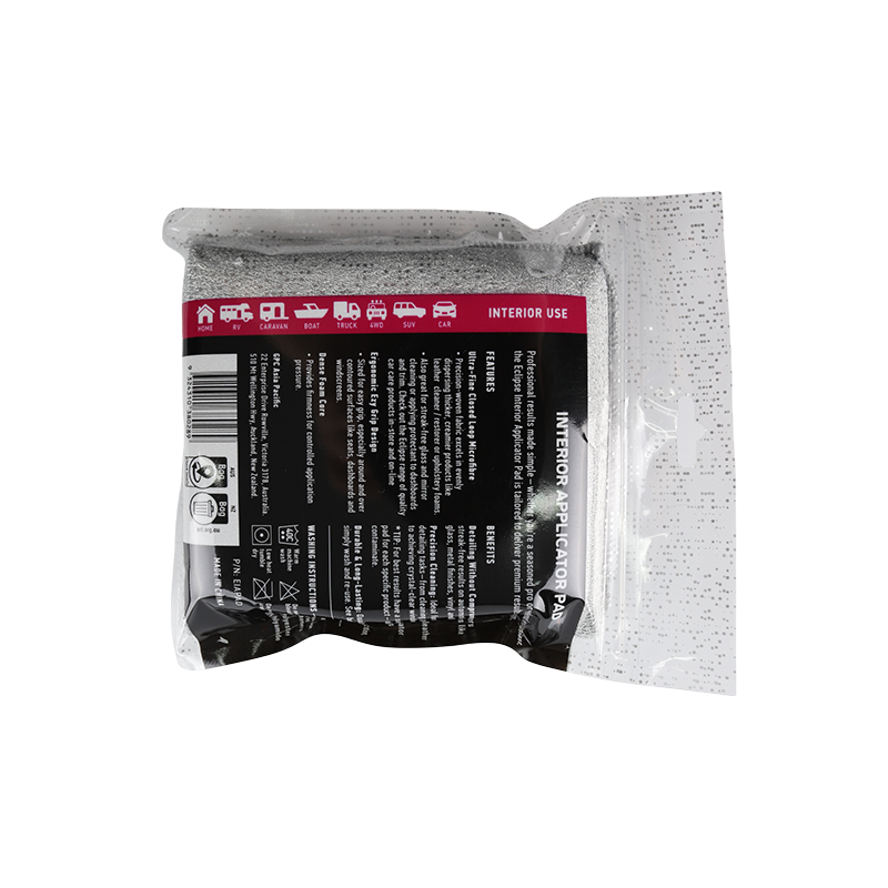 Interior Applicator Pad Back Packaging