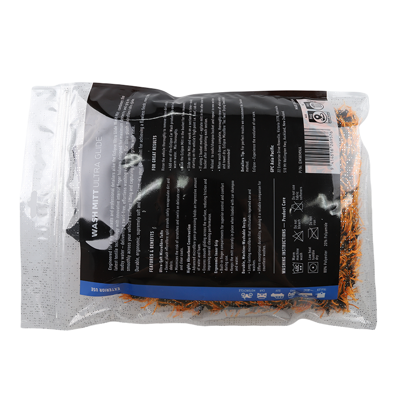 Wash Mitt Ultra Glide Back Packaging