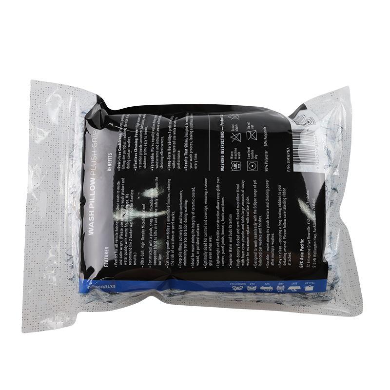 Wash Pillow Plush Grip Back Packaging