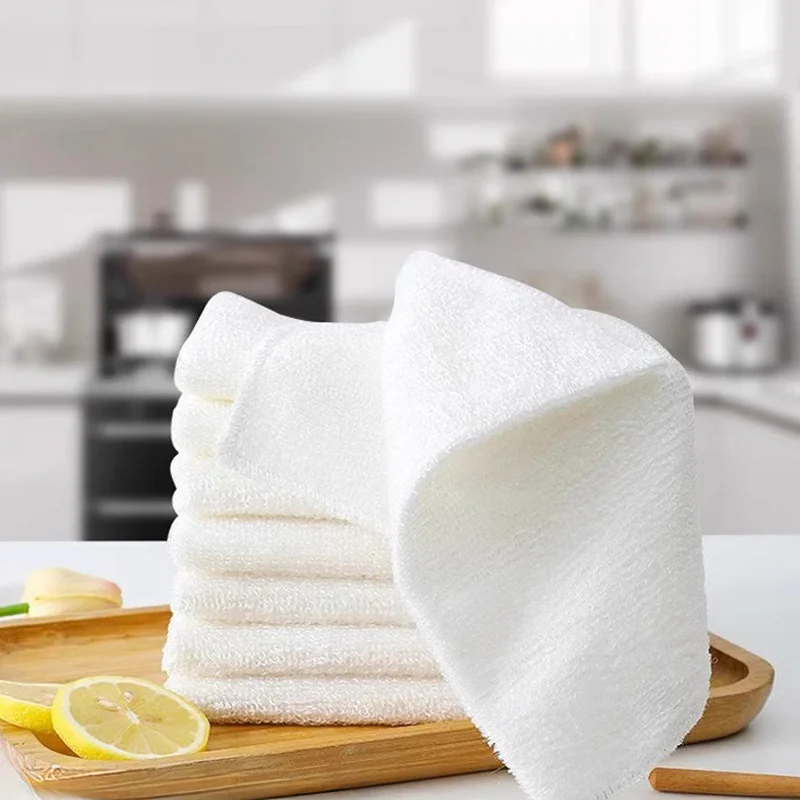 Bamboo fiber kitchen dishcloth