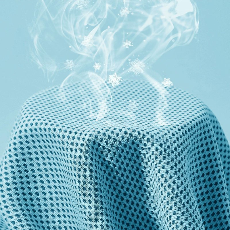 Rapid Cooling, Quick-Dry, and Breathable