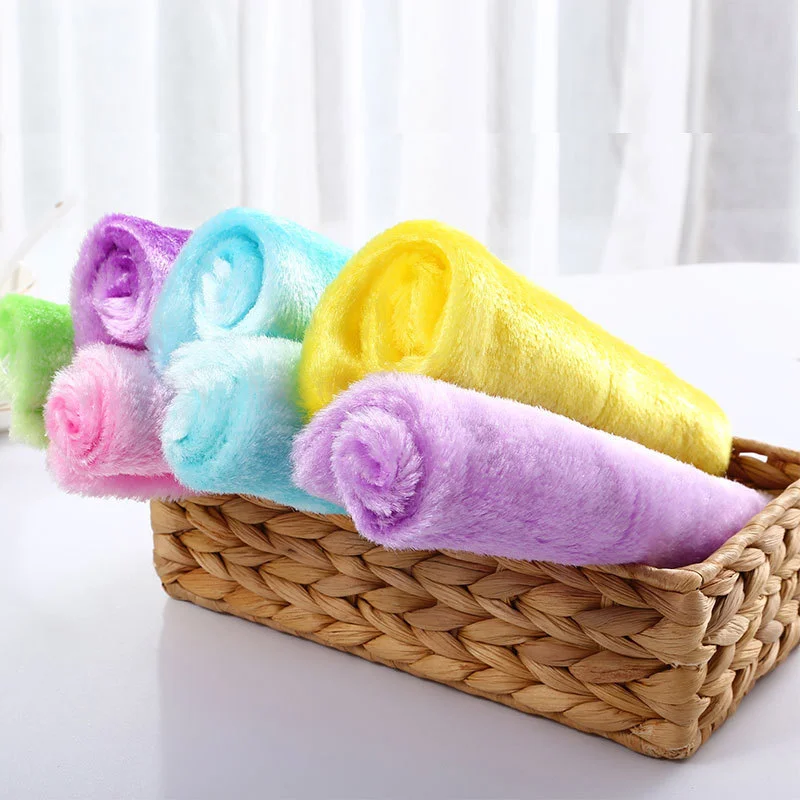 Wood pulp fiber bright silk kitchen cloth