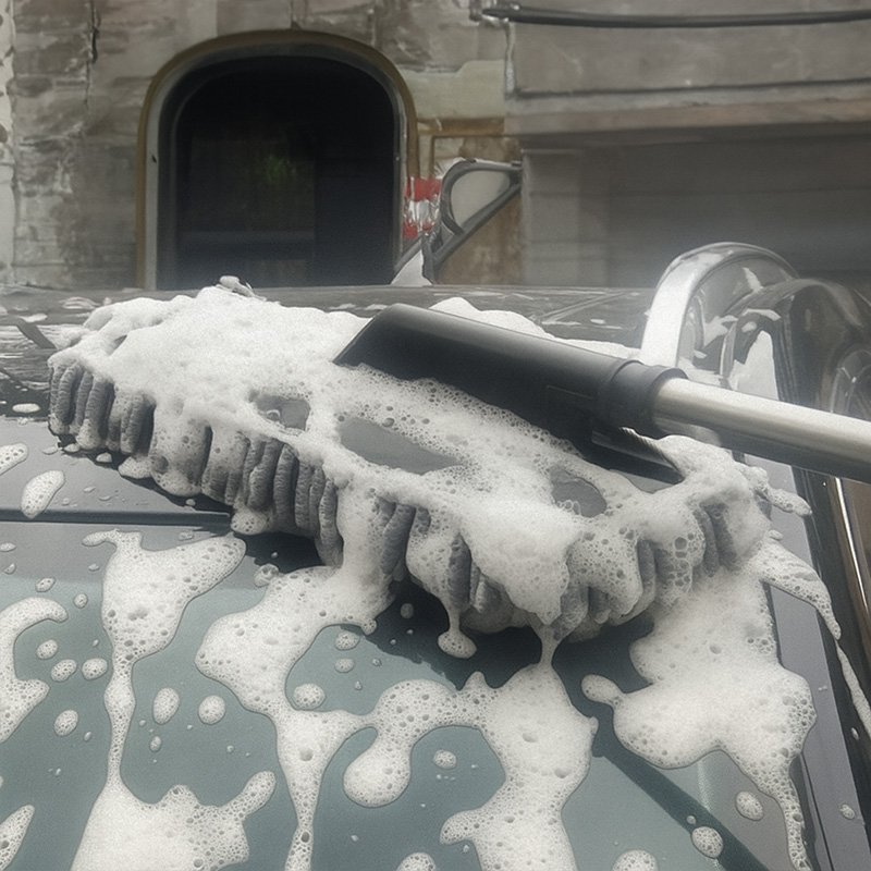 Cleaning demonstration